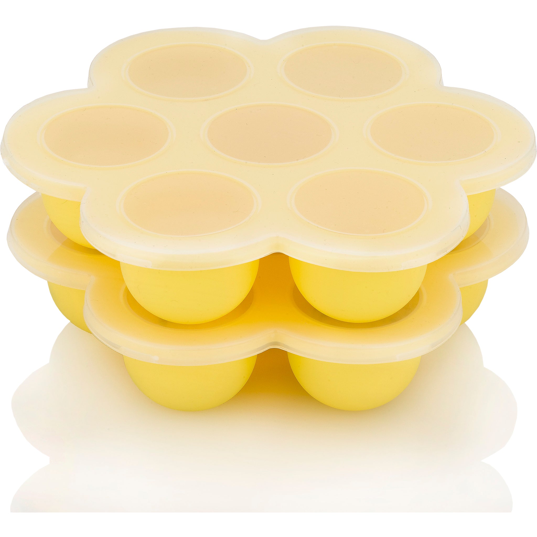 Silicone 7 Holes Egg Bites Molds Reusable Baby Food Storage Container and  Freezer Tray with Lid Steamed Cake Mold Egg Poacher Esg12197 - China Egg  Bites Mold and Silicone Egg Bites Mold