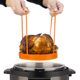 Cooking Egg Rack with chicken
